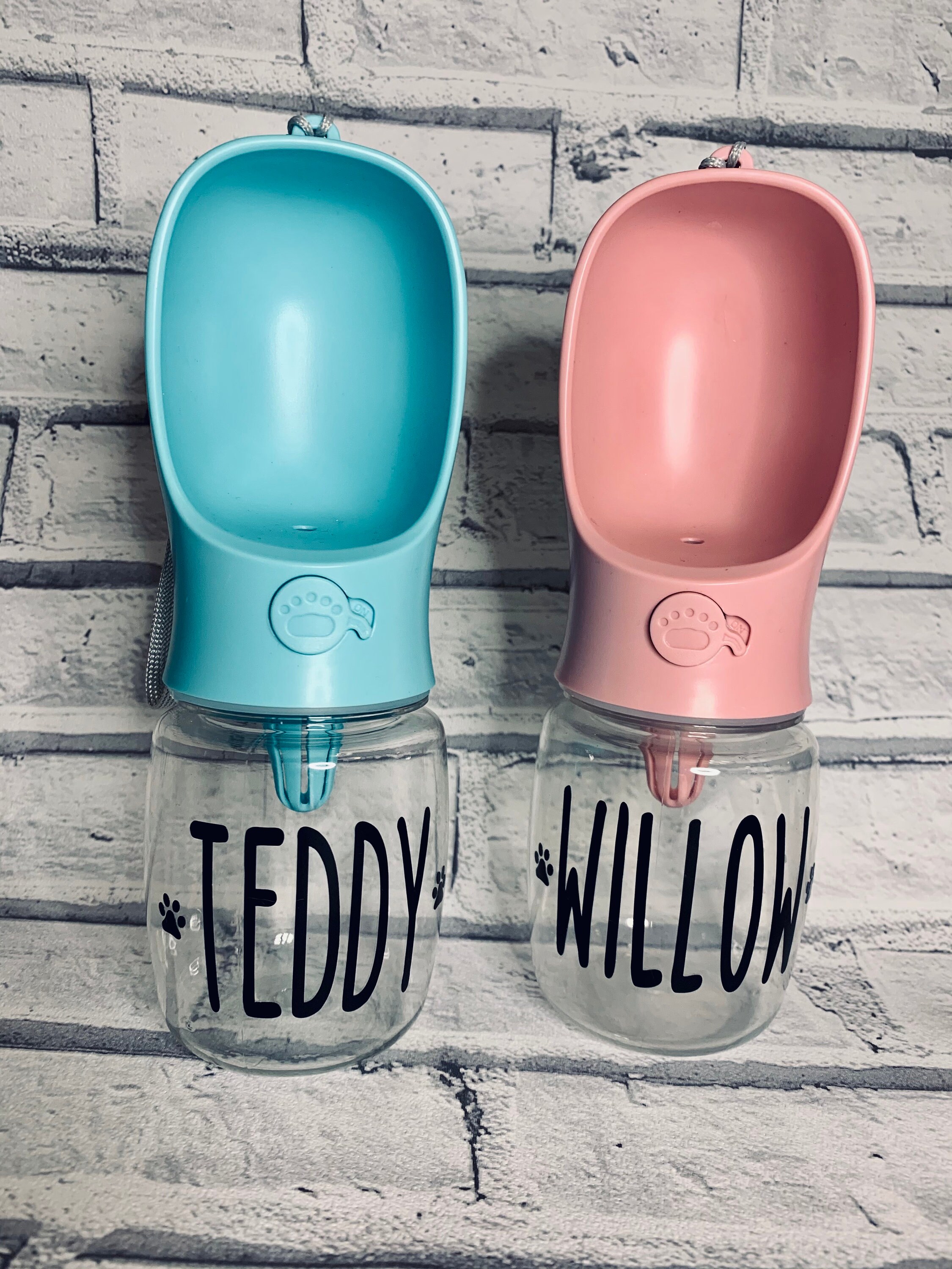 Personalised Dog Water Bottle 350ml Etsy UK