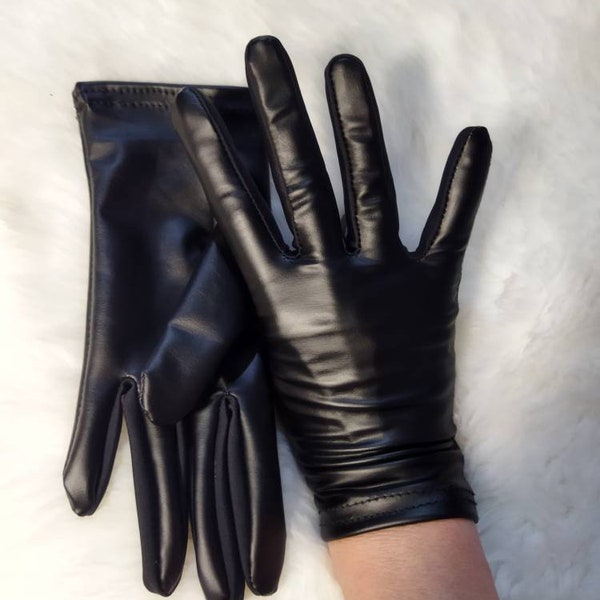 Gants noirs, Gants femme, Gants en cuir, Gants femme, Gants d'été, Gants habillés, Gants de soirée, Gants de conduite, Gants mode