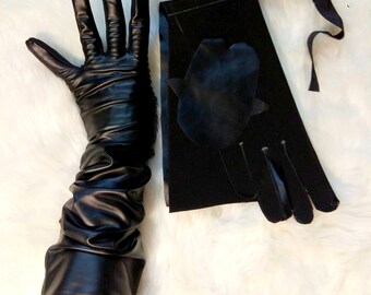 Long gloves,Opera gloves,Leather gloves,Victorian gloves,Evening gloves,Black gloves,Ladies gloves,Fashion gloves,Party gloves,Summer gloves