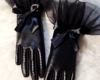 Black gloves,Leather gloves,Driving gloves,Summer gloves,Ladies gloves,Victorian gloves,Fashion gloves,Formal gloves,Lace gloves, Driving gl