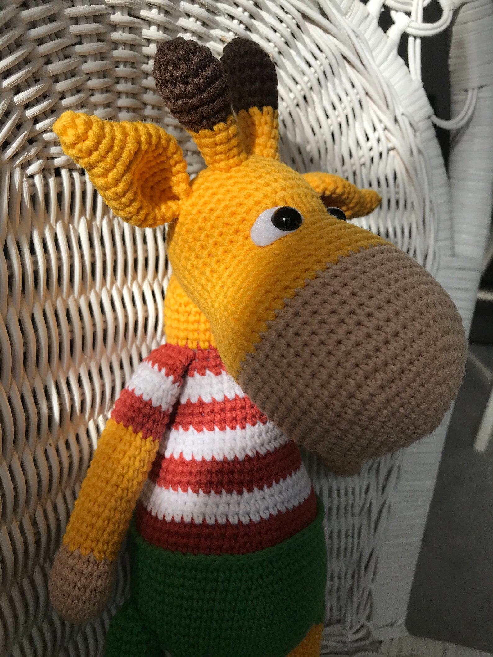 Jerry the Giraffe . Cute Cuddly Toy. Security Toy . Soft Etsy