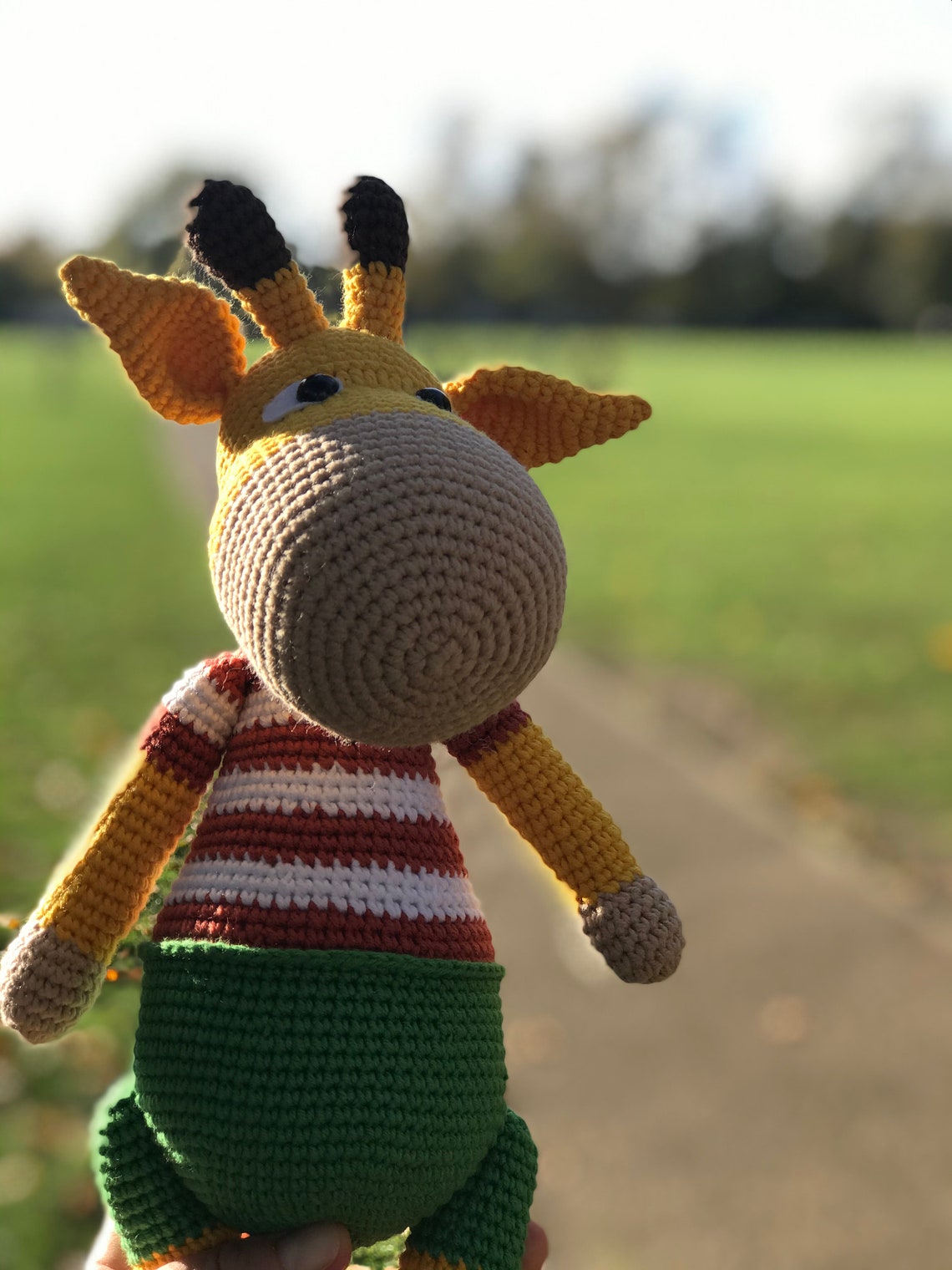 Jerry the Giraffe . Cute Cuddly Toy. Security Toy . Soft Etsy