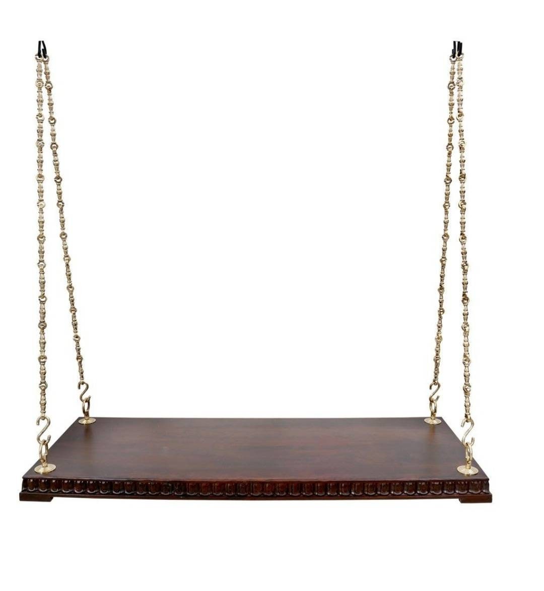 Brass chain designs jhula chair hanging oonjal chain for swing unjal