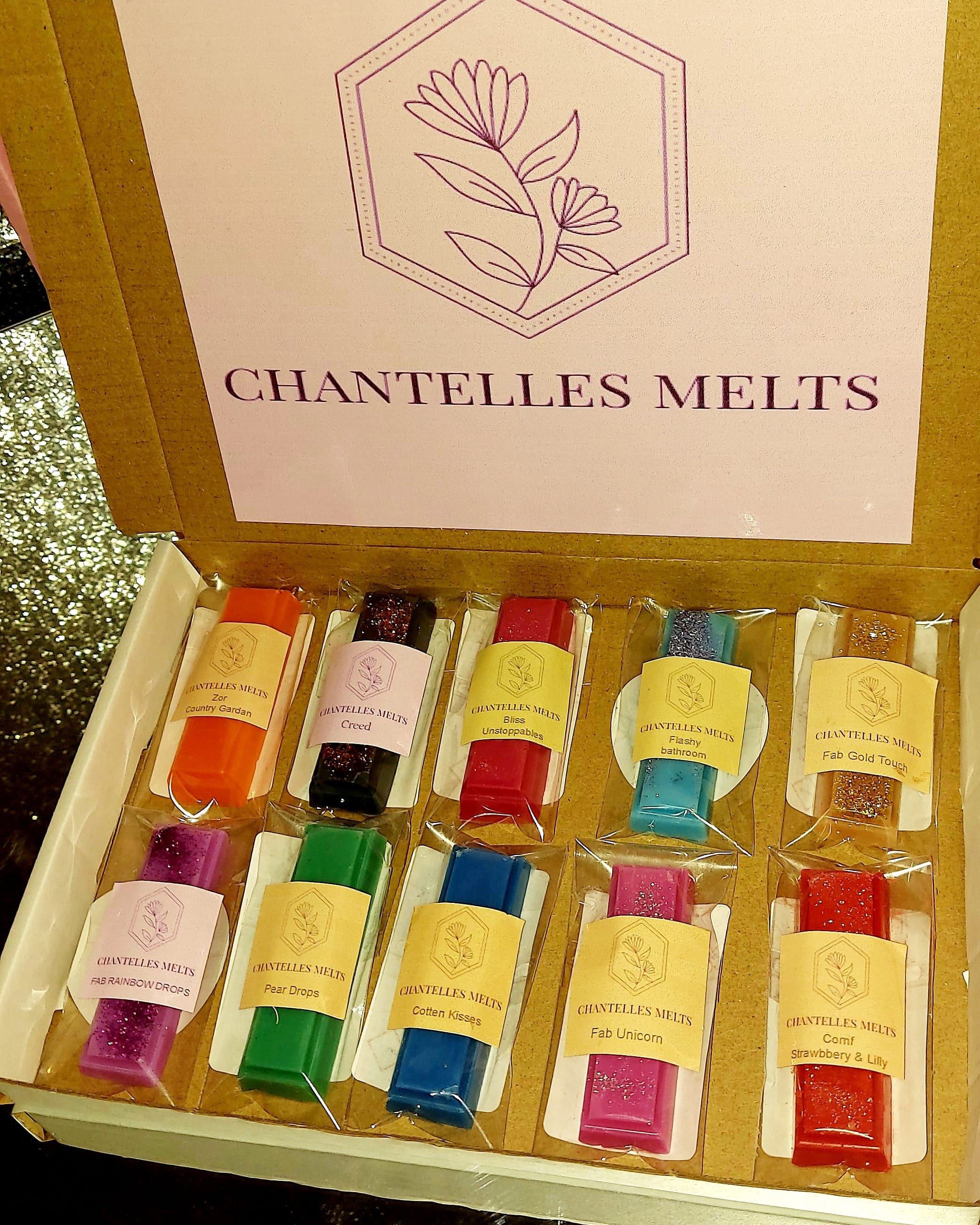 Wax Melt Sample Box Etsy UK