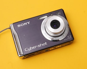 Sony Cybershot W80 - APPAREIL PHOTO NUMÉRIQUE Y2K, appareil photo numérique, viser et déclencher