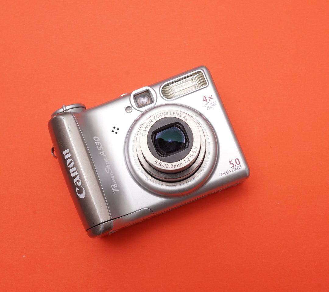 Canon Powershot A530 IS Y2K DIGITAL Camerapoint and Shoot Etsy