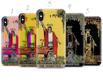 The MAGICIAN tarot card Aesthetic phone case cover compatible for Pixel Samsung iPhone Huawei 11 12 13 14 6 22 23 Ultra Fe Pro Max 15 16