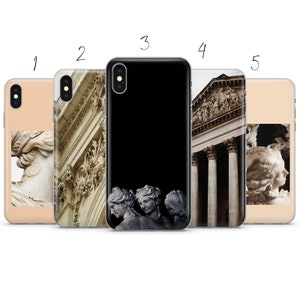 Ancient Greek Aesthetic architecture phone case cover compatiable for Pixel Samsung iPhone Huawei 11 12 13 14 6 Pro Max 15