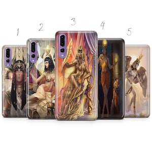 Cleopatra Egyptian queen phone case cover compatible with for Pixel Samsung iPhone Huawei 11 12 13 14 6  Pro Max 15 16