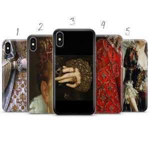 Renaissance Kunst Handyhülle Antient Style Cover kompatibel für Pixel Samsung iPhone Huawei 11 12 13 14 6 22 23 Ultra Fe Pro Max 15 16