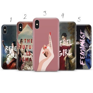Funny Feminist movement Aesthetic phone case cover compatible with for Pixel Samsung iPhone Huawei 11 12 13 14 6 22 23 Ultra Fe Pro Max 15