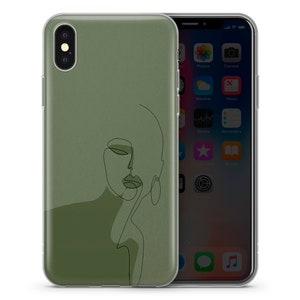 Olive green aesthetic phone case cover compatible with for Pixel Samsung iPhone Huawei 11 12 13 14 6 22 23 Ultra Fe Pro Max 15 image 4