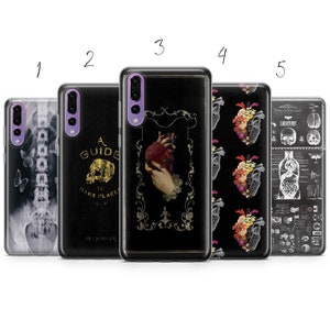 Macabre Anatomy aesthetic painting phone case cover compatible for Pixel Samsung iPhone Huawei 11 12 13 14 6 22 23 Ultra Fe Pro Max 15