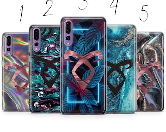 Aesthetic Angelic power symbol phone case cover compatible with Pixel Samsung iPhone Huawei 11 12 13 14 6  Pro Max 15