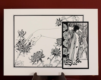 Impressions of "Chrysanthemums" (Shunga Series)