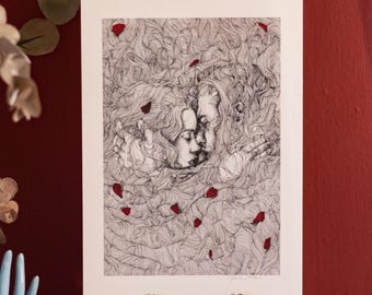 Print "The Kiss"