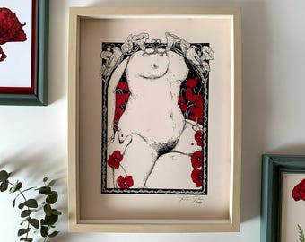 Original work - Love among poppies