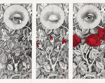 "Eye in the sky" print