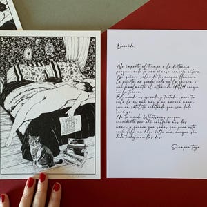 Impresión "Carta de amor + carta escrita