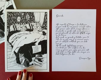 Print "Love Letter + Written Letter"