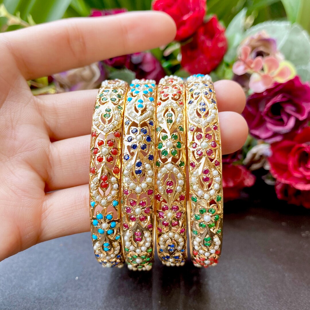 Flower bangles price deals