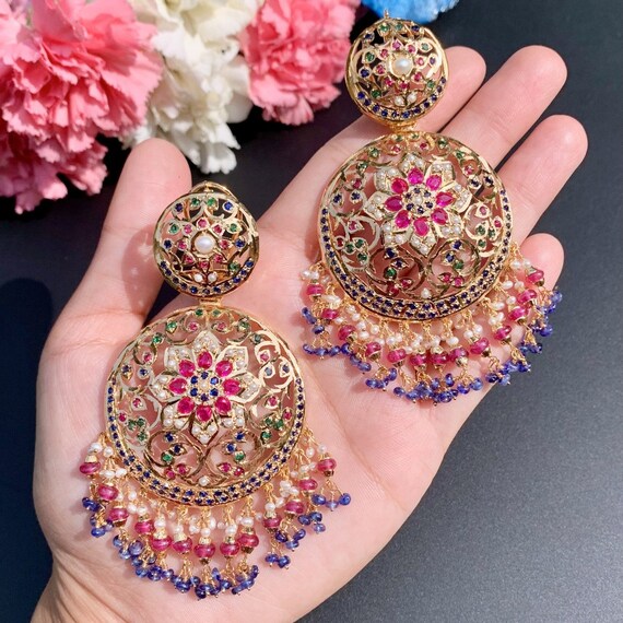 Jadau sale earrings online