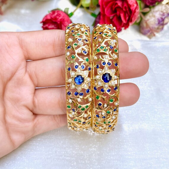 Jadau bangles online outlet
