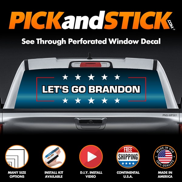 Sticker Rear Window Signage See Through Car Window Decal - Etsy