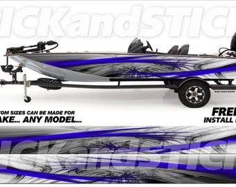 Surf Flats/Bass Boat 3M Cast Wrap - DIY - Decal - Air Release - Any Make - Any Model-Custom Sizes Available-Made in USA