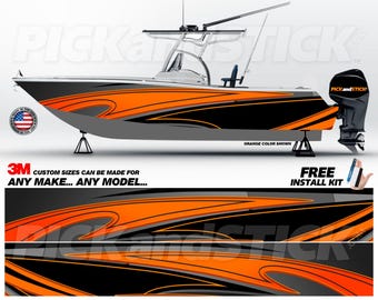 Toro Fishing/Center Console Boat 3M Cast Wrap - DIY-Air Release-Any Make - Any Model-Custom Sizes Available-Made in USA