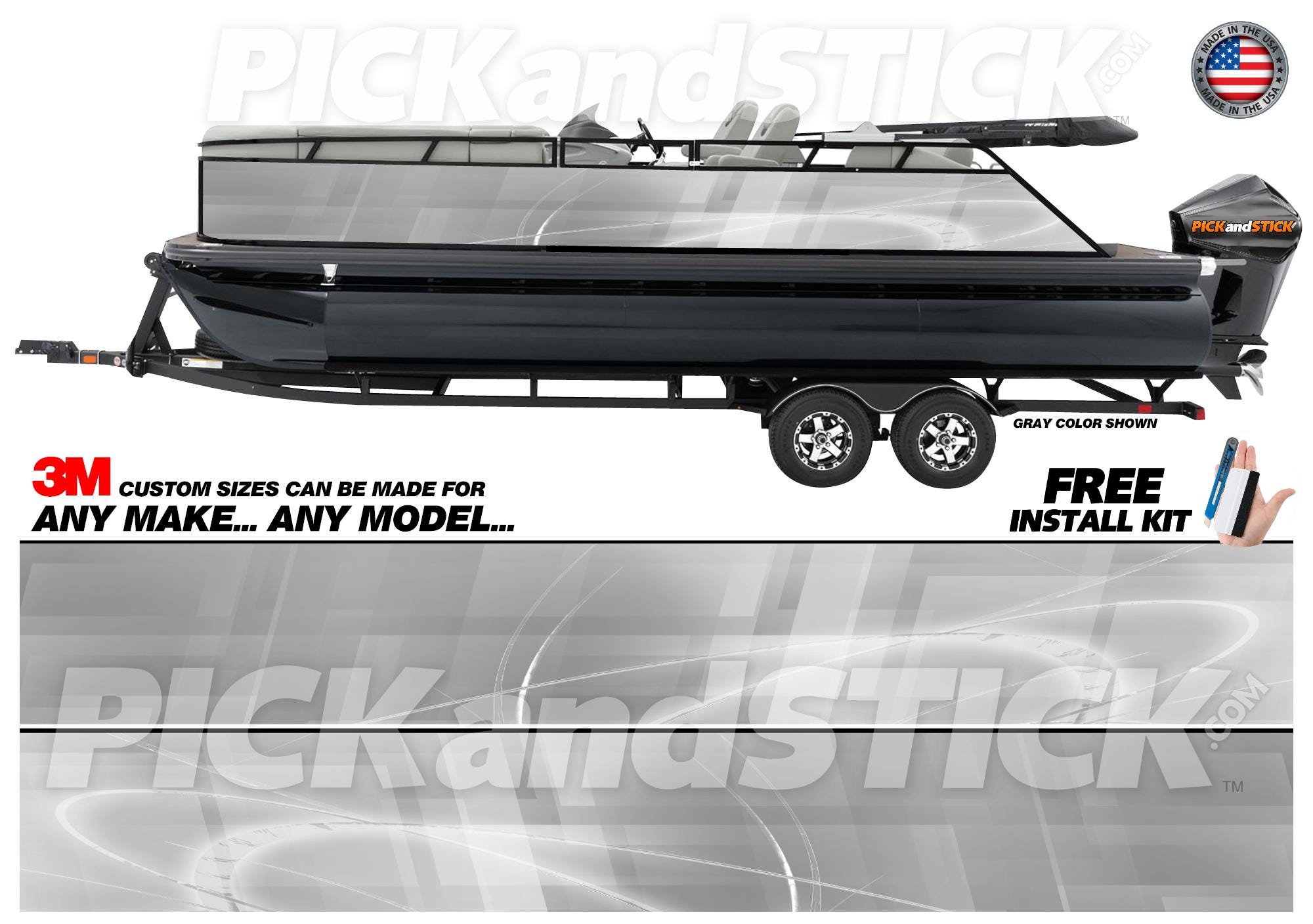 Destiny Pontoon Boat 3M Cast Wrap - Diy-air Release-any Make - Any ...