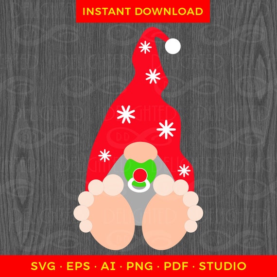 Download Christmas Gnome Svg Baby Santa Elf First Funny Christmas Etsy