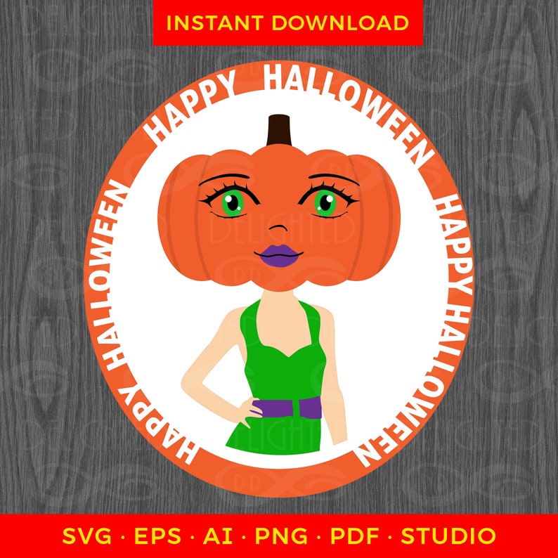 Download Halloween Gnome SVG Clipart Funny Fall Happy Gnomes Clip ...