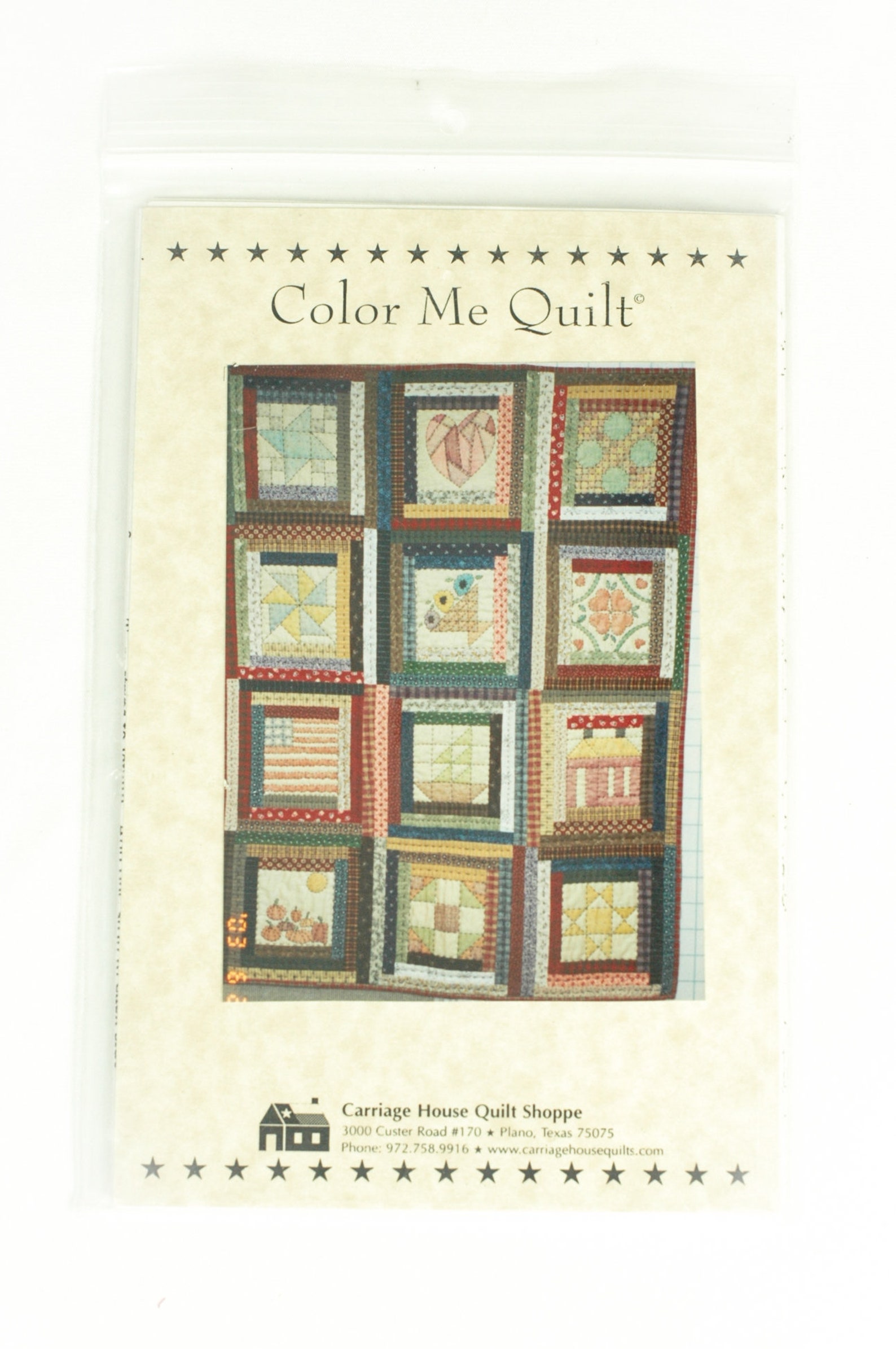 Color Me Quilt Carriage House Quilt Shoppe Embroidery Quilt Etsy