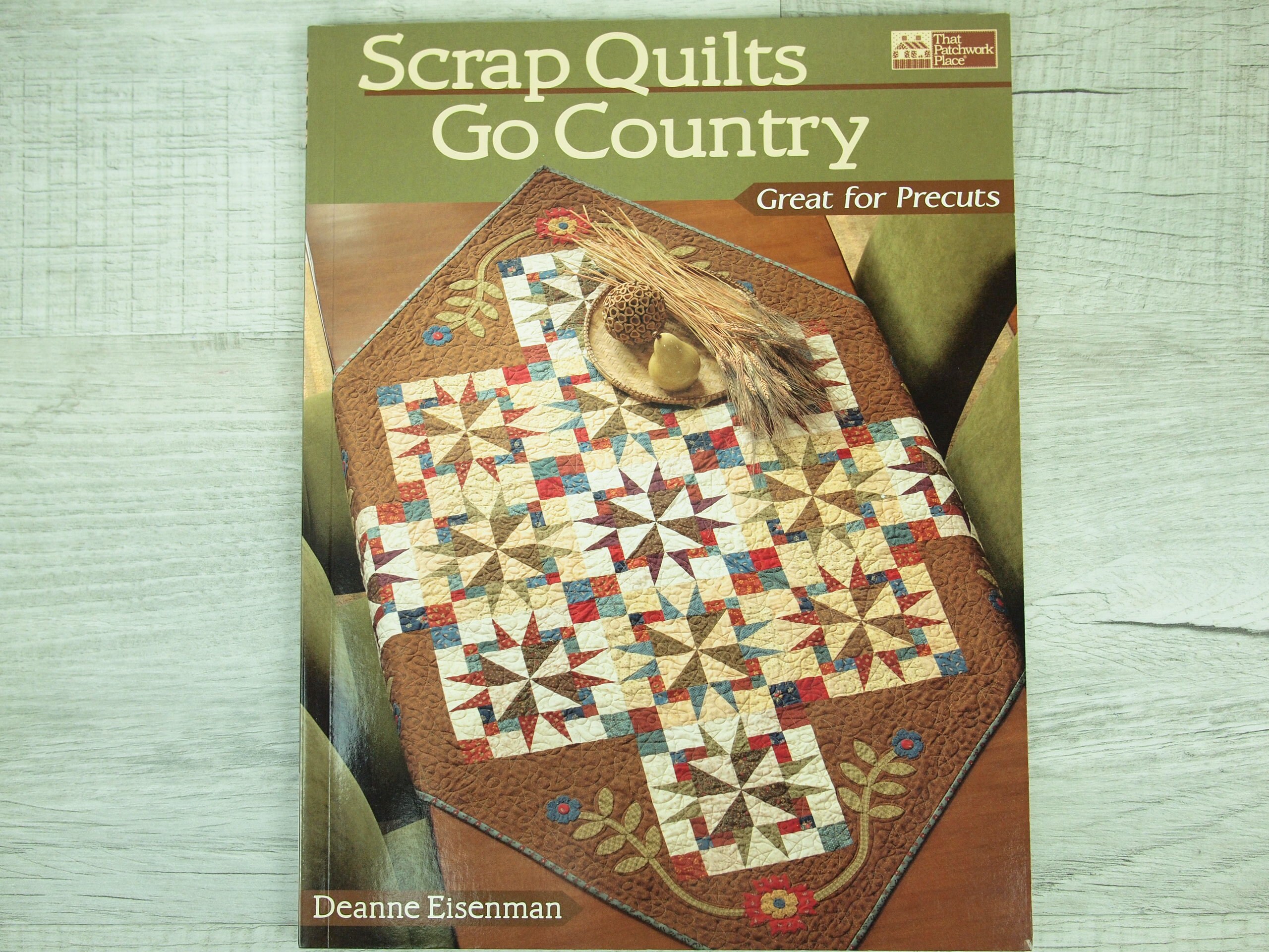 Scrap Quilts Go Country Deanne Eisenman Vintage Quilts That Etsy