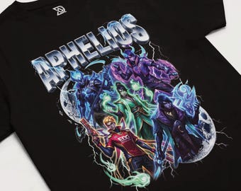 Aphelios Shirt, Weapon of the Faithful Tee, Lunari Assassin Graphic, Moonstone Arsenal Design, ADC Main, Alune Magic, 200 Years Gamer Top
