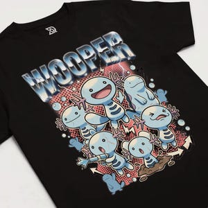 Camiseta de ajolote azul tonto, camiseta de anfibio de barro con mirada vacía, gráfico de salamandra acuática linda, amigo sin brazos, mascota de pantano kawaii