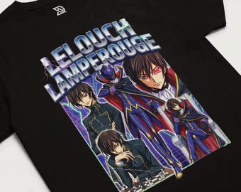 Absolute Obedience Rebellion T-Shirt, Mecha Tactician Leader Tee, Masked Vigilante Graphic, Mind Control Eye Power, Dark Prince Art