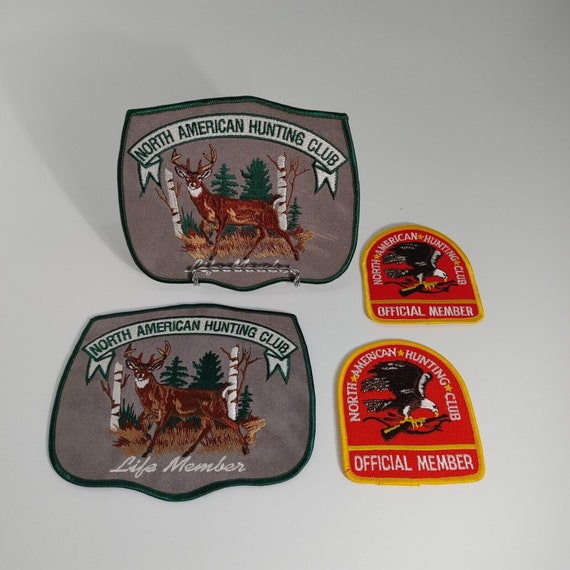 Pack Of 4 North American Hunting Club Life Member… - image 1