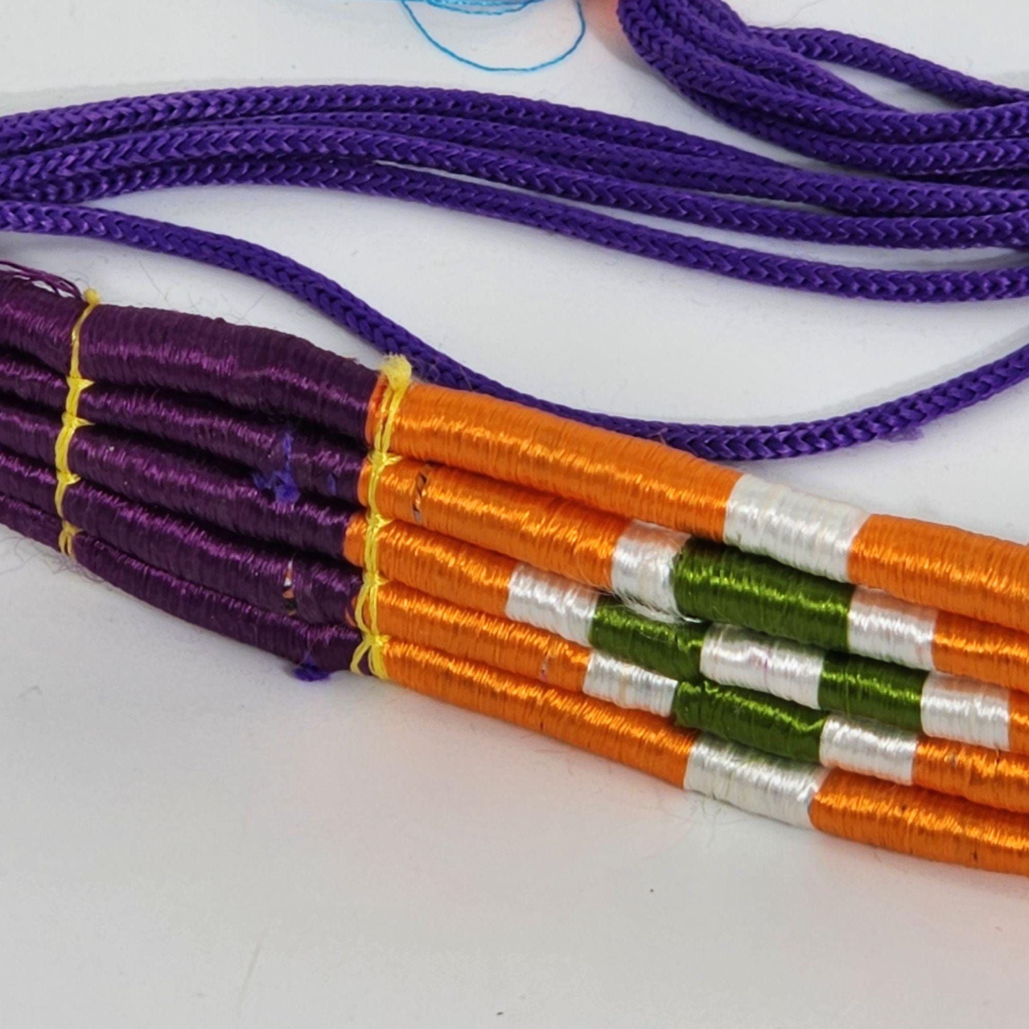 Colorful Round Hand Woven Tribal for Friendship Bow and  display picture 3