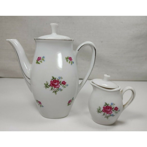 White Porcelain Mini Teapot