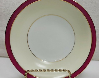 Vintage 1930's Victoria China Czechoslovakia Bone China Fruit Dessert Bowl Gold