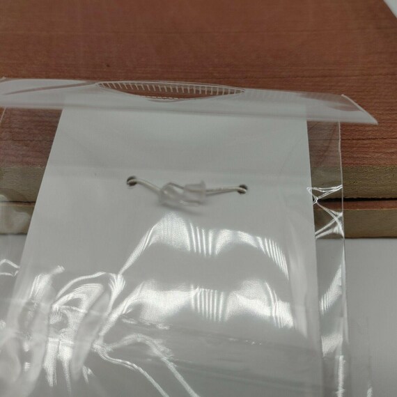 Striped Orange & Black Rectangle Dangle Stud Earr… - image 5