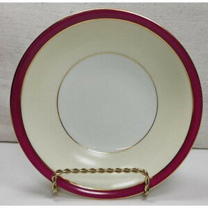 Vintage 1930&#39;s Victoria China Czechoslovakia Bone China Fruit Dessert Bowl Gold