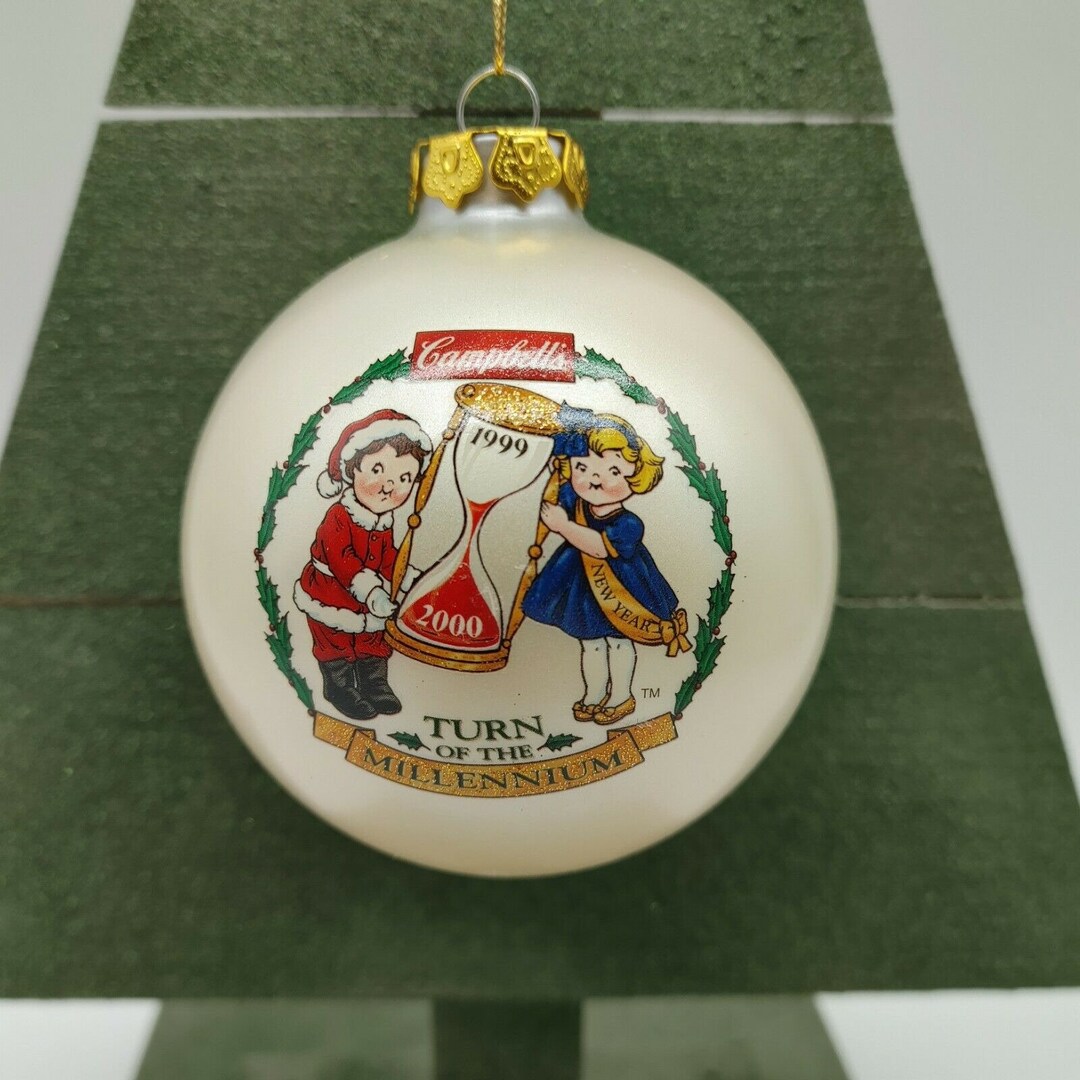 Campbell Soup Kids 1999 Collectors Edition Christmas Ornaments With