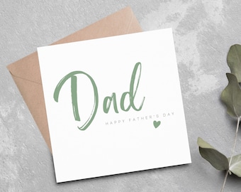 Father's Day Card, Personalised Fathers Day Card, , Happy Father's Day Card, Daddy Father's Day Card, Dad Father's Day Card