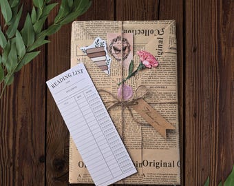 Mystery Book Gift: Blind Date with a Book, Vintage Wrapped