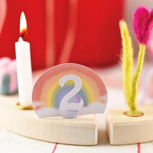 Number plugs for the birthday ring all numbers, plugs for the year ring 1 to 12, rainbow number plugs download