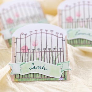 Hand-painted birthday invitations for children, elf birthday cards, Waldorf birthday cards, pop-up cards to print xxl