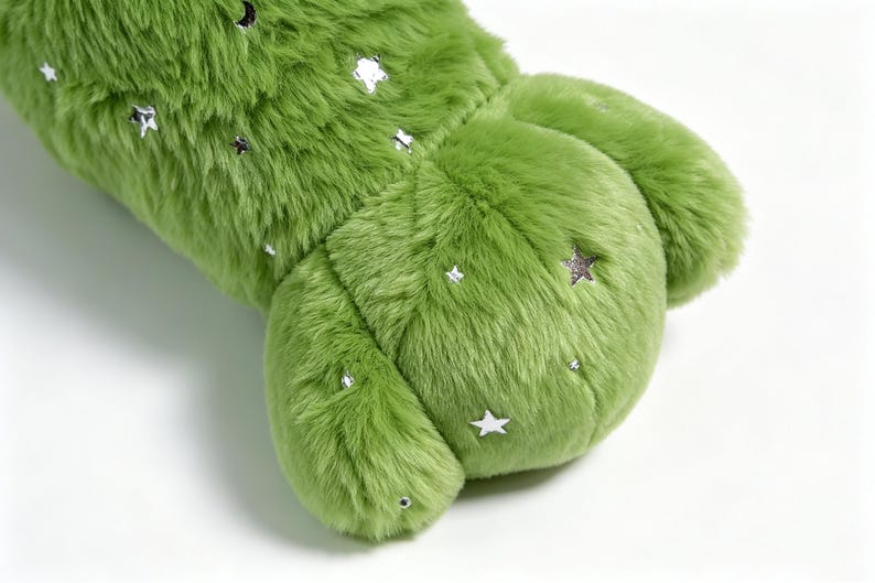 Handstuffed Aligator Crocodile Plushies Ecofriendly Recycled Polyfill Stuffed Animal Stuffies Toy Children Pet Florida bild 6